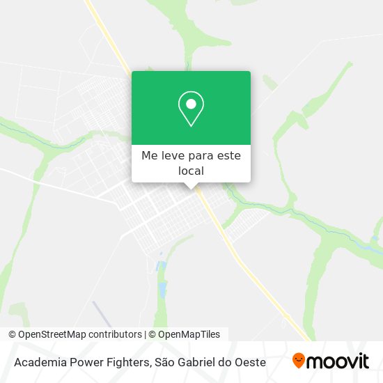 Academia Power Fighters mapa