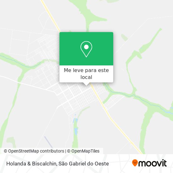 Holanda & Biscalchin mapa