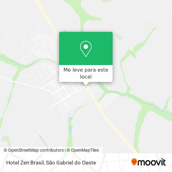 Hotel Zen Brasil mapa