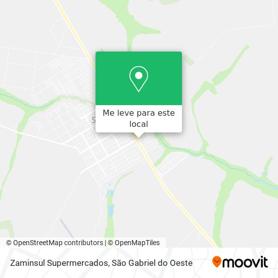 Zaminsul Supermercados mapa