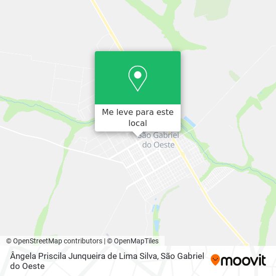 Ângela Priscila Junqueira de Lima Silva mapa