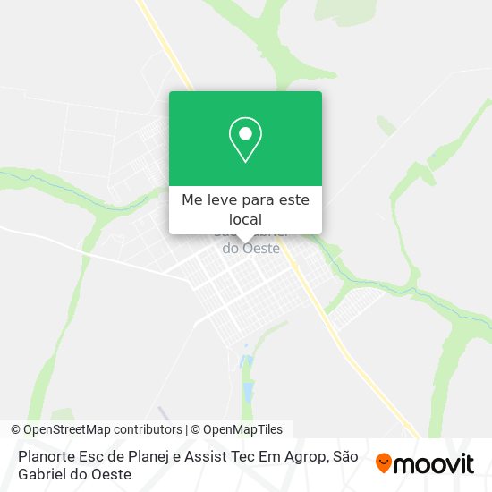 Planorte Esc de Planej e Assist Tec Em Agrop mapa