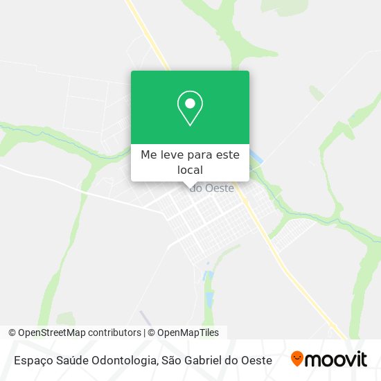 Espaço Saúde Odontologia mapa