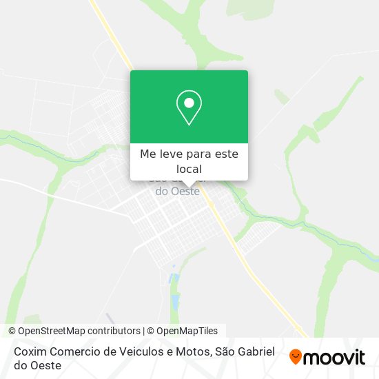 Coxim Comercio de Veiculos e Motos mapa