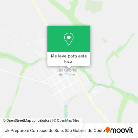 Jk Preparo e Correcao de Solo mapa