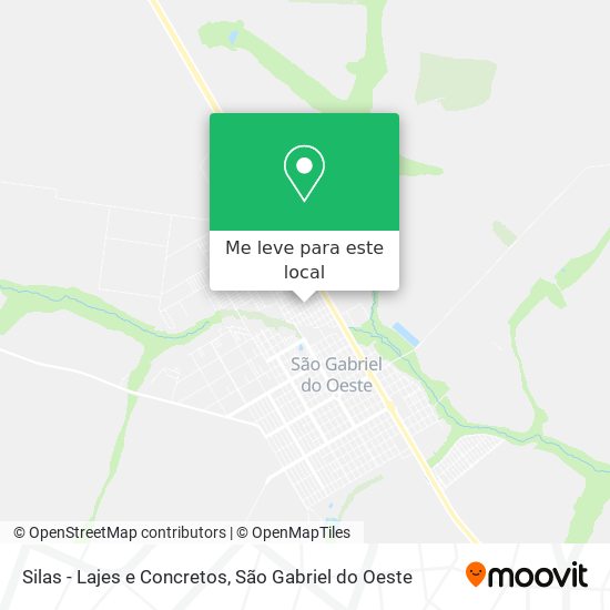 Silas - Lajes e Concretos mapa