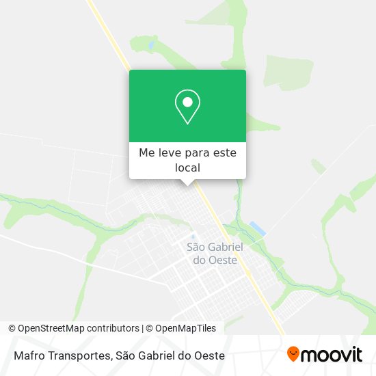 Mafro Transportes mapa