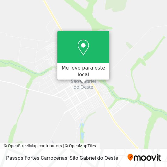 Passos Fortes Carrocerias mapa