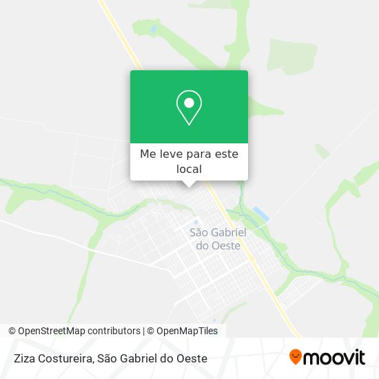 Ziza Costureira mapa
