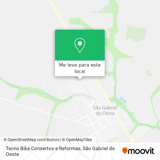 Tecno Bike Consertos e Reformas mapa