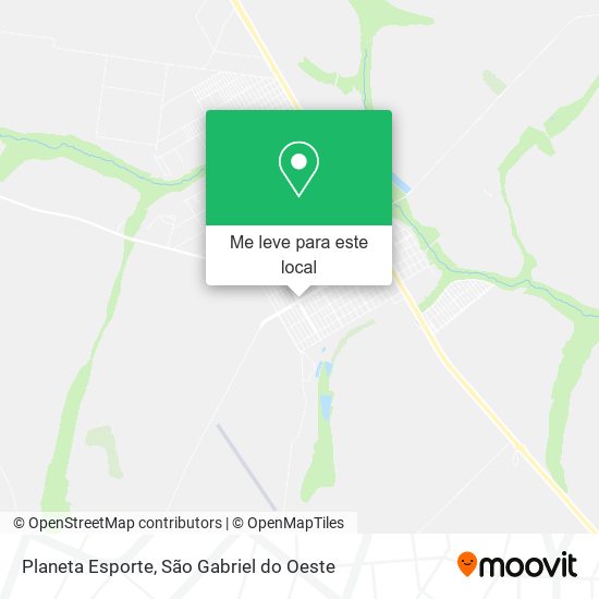 Planeta Esporte mapa