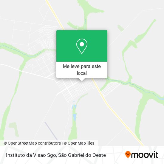 Instituto da Visao Sgo mapa