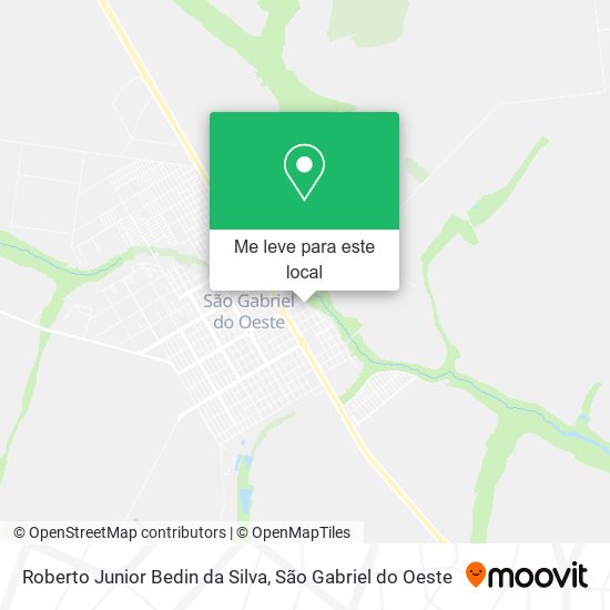 Roberto Junior Bedin da Silva mapa
