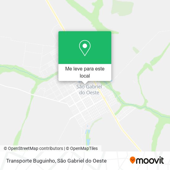 Transporte Buguinho mapa