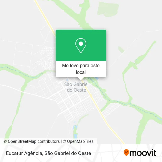 Eucatur Agência mapa