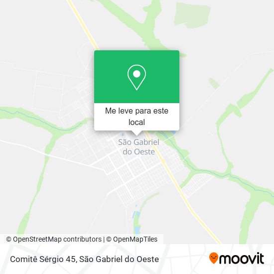Comitê Sérgio 45 mapa