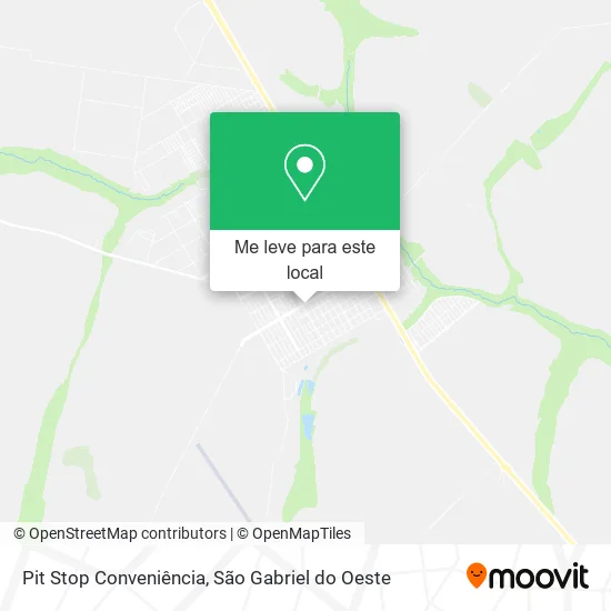 Pit Stop Conveniência mapa