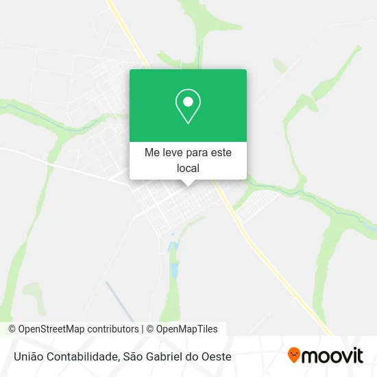 União Contabilidade mapa