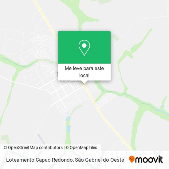 Loteamento Capao Redondo mapa