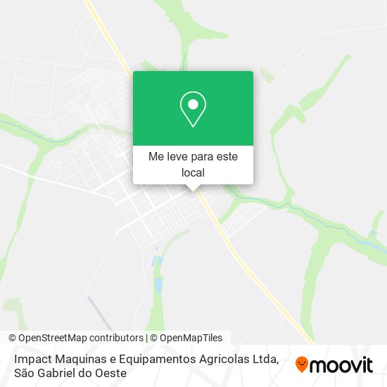 Impact Maquinas e Equipamentos Agricolas Ltda mapa