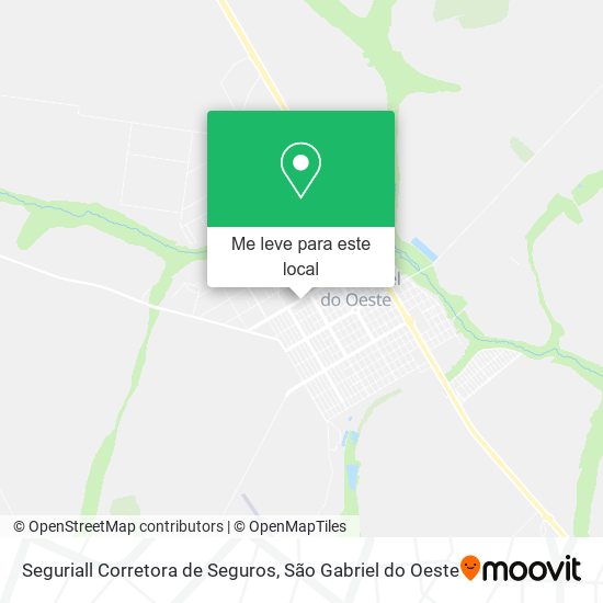 Seguriall Corretora de Seguros mapa