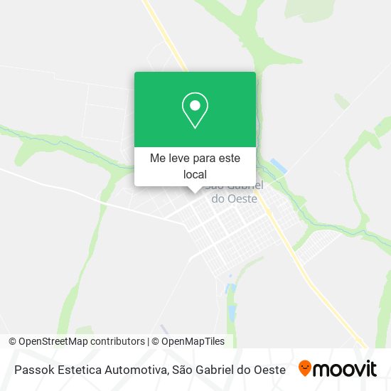 Passok Estetica Automotiva mapa