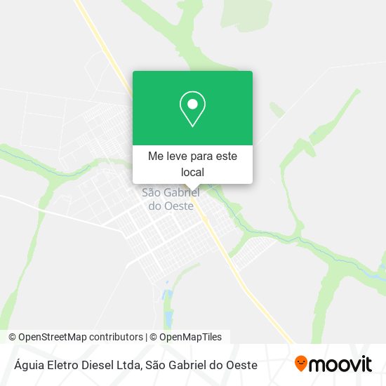 Águia Eletro Diesel Ltda mapa