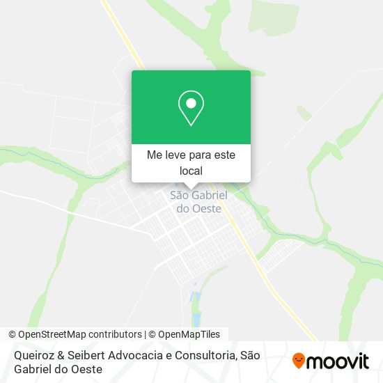 Queiroz & Seibert Advocacia e Consultoria mapa