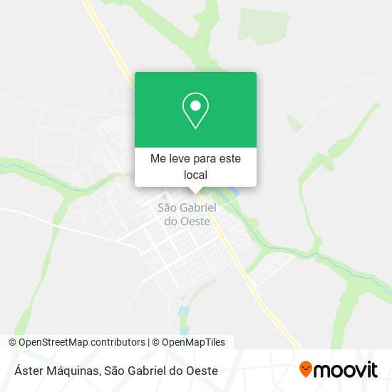 Áster Máquinas mapa