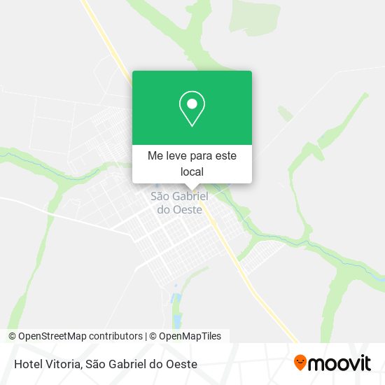 Hotel Vitoria mapa