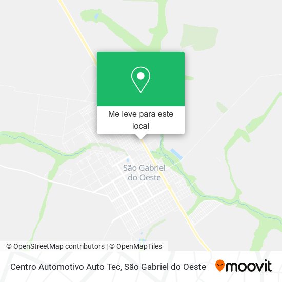 Centro Automotivo Auto Tec mapa