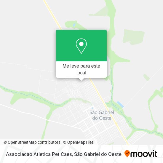 Associacao Atletica Pet Caes mapa