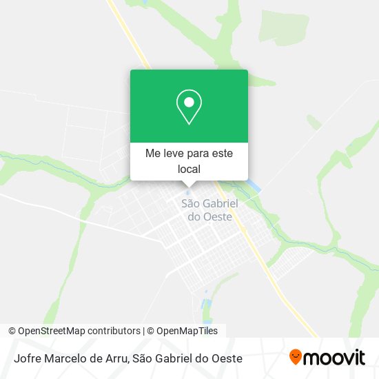 Jofre Marcelo de Arru mapa