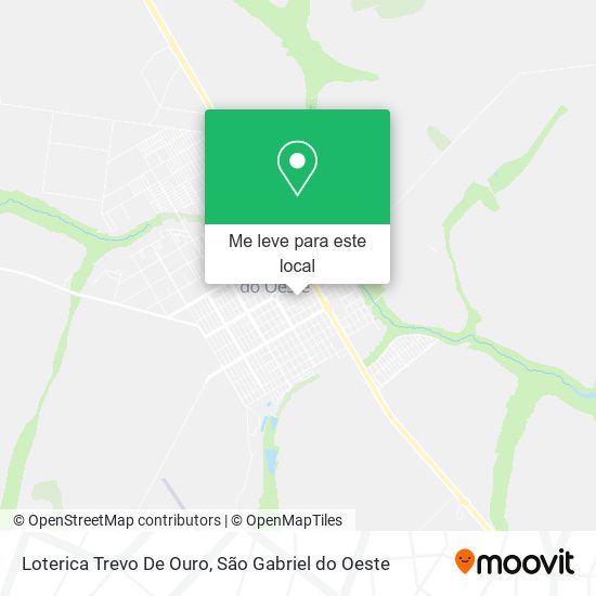 Loterica Trevo De Ouro mapa