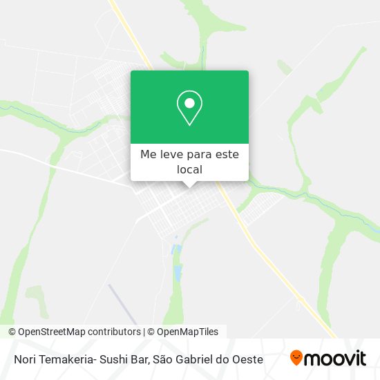 Nori Temakeria- Sushi Bar mapa