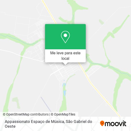 Appassionato Espaço de Música mapa