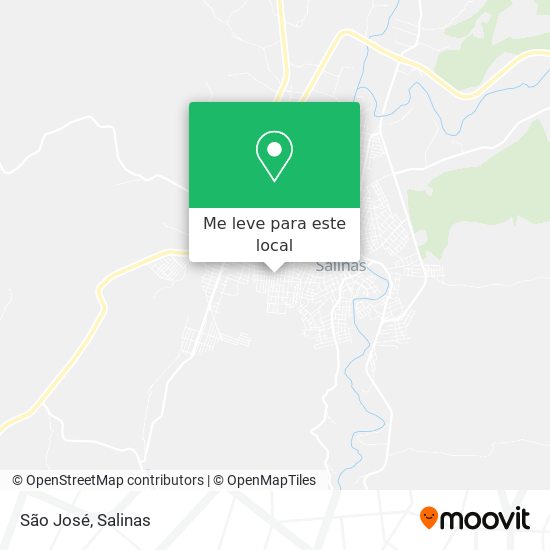 São José mapa