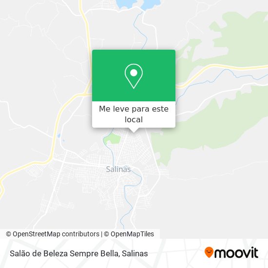 Salão de Beleza Sempre Bella mapa