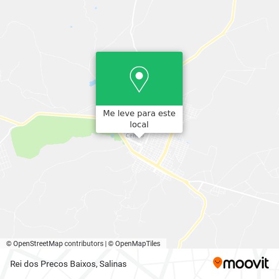 Rei dos Precos Baixos mapa