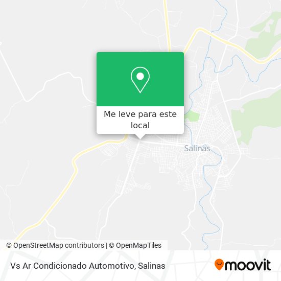 Vs Ar Condicionado Automotivo mapa