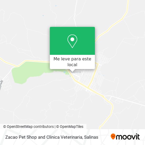 Zacao Pet Shop and Clinica Veterinaria mapa