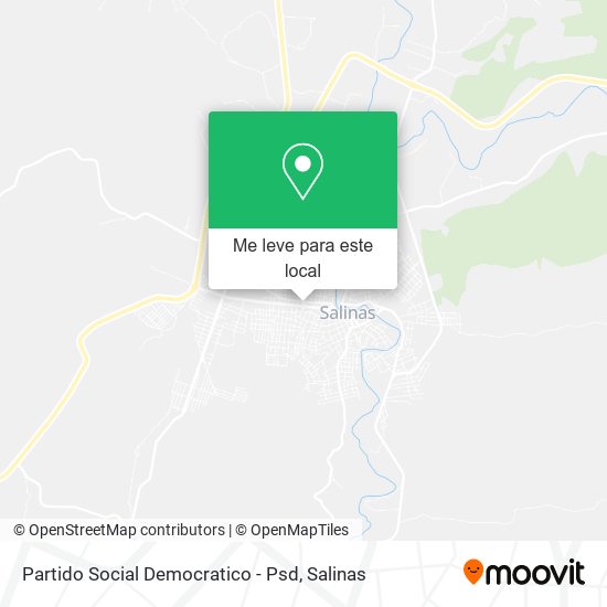 Partido Social Democratico - Psd mapa