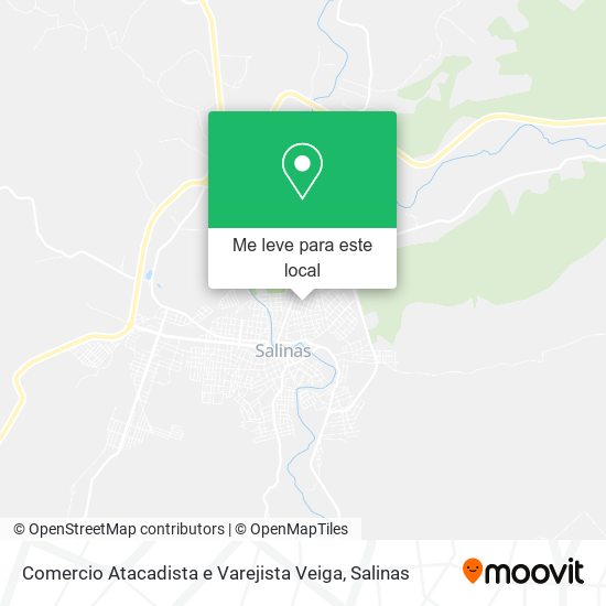 Comercio Atacadista e Varejista Veiga mapa