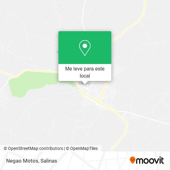 Negao Motos mapa