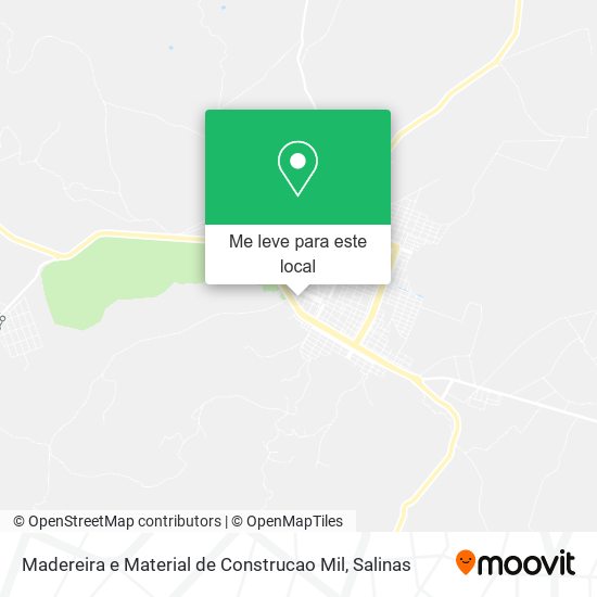 Madereira e Material de Construcao Mil mapa