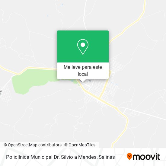 Policlínica Municipal Dr. Silvio a Mendes mapa