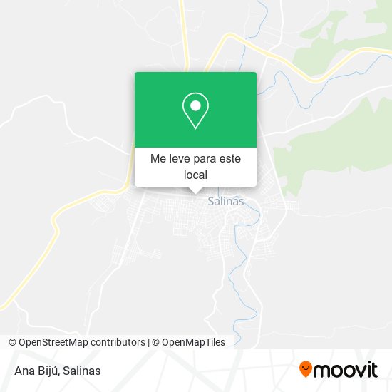 Ana Bijú mapa
