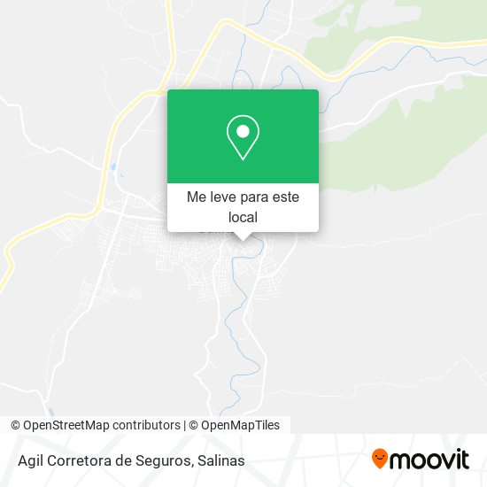 Agil Corretora de Seguros mapa