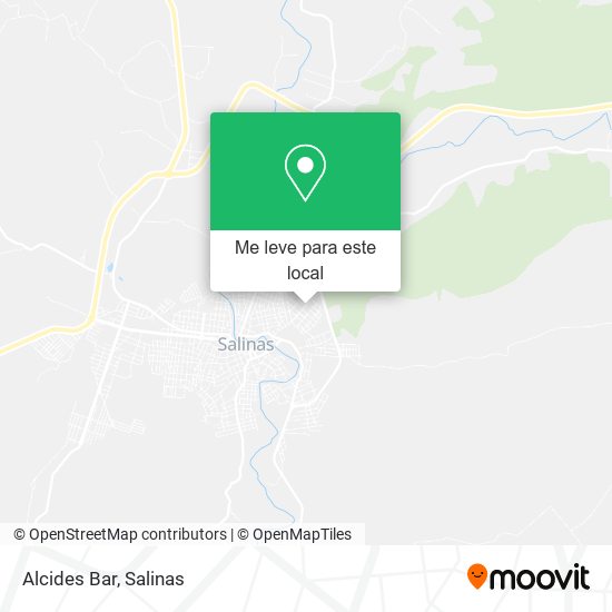 Alcides Bar mapa