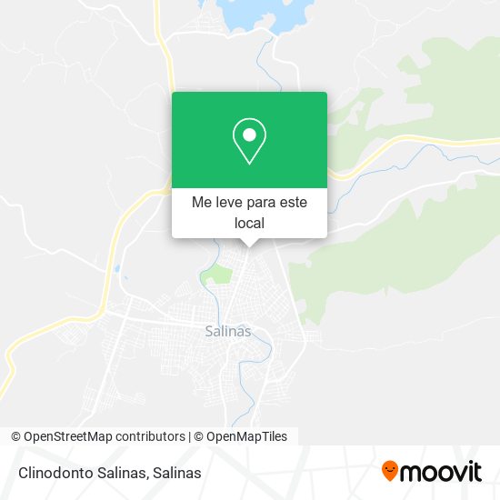 Clinodonto Salinas mapa